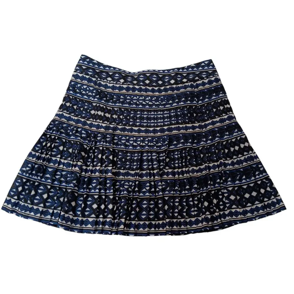J. CREW Pleated Skirt 10 Above‎ or Knee Length Cute Going Out Coquette Girly